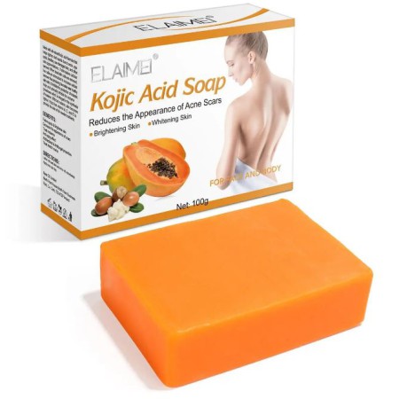 Papaya Elaimei Kojic Acid Soap for Face & Body 100g